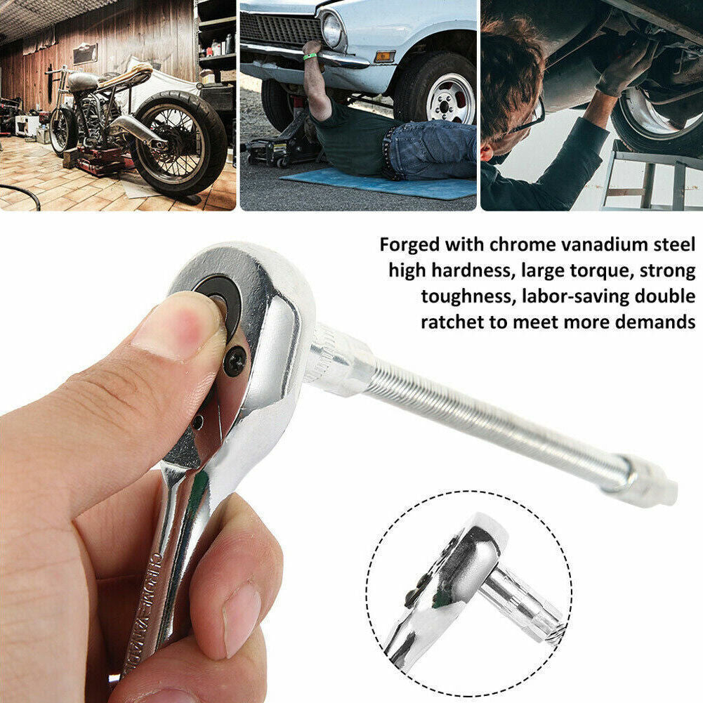 46PCS Metric Socket Set Ratchet Torx Wrench Kit