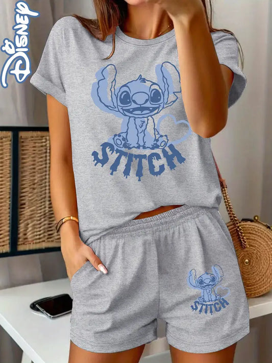 Women'S Two-Piece Stitch Pj Set