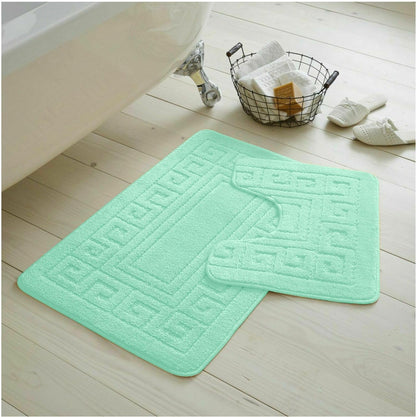 Greek Bath Mat Set