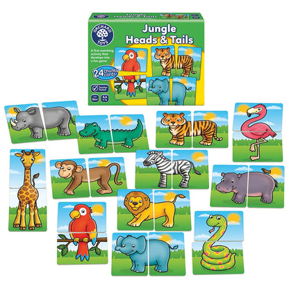 Orchard Toys Jungle Heads & Tails Game