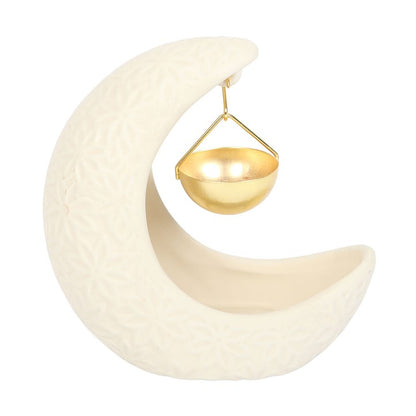Crescent Moon Hanging Oil Burner
