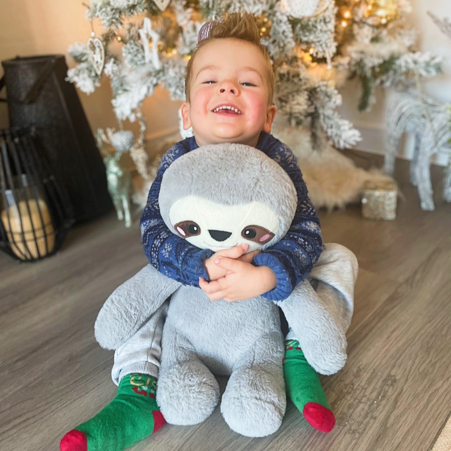 1.5kg Weighted Teddy For Anxiety - Sloth Weighted Stuffed Animal