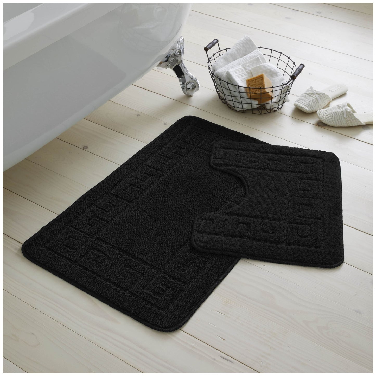 Greek Bath Mat Set
