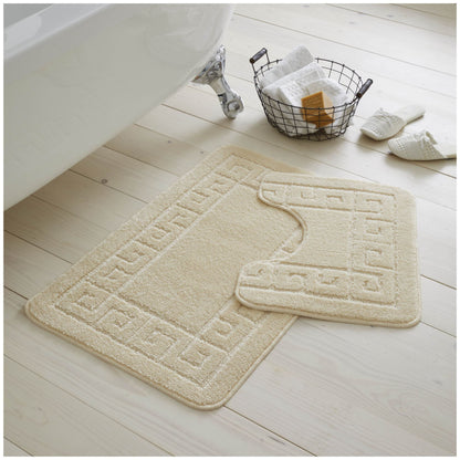 Greek Bath Mat Set