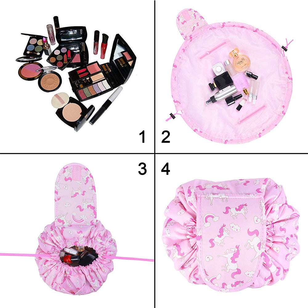 Portable Makeup Drawstring Bag