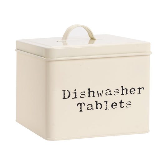 Vintage Dishwasher Tablet Tin