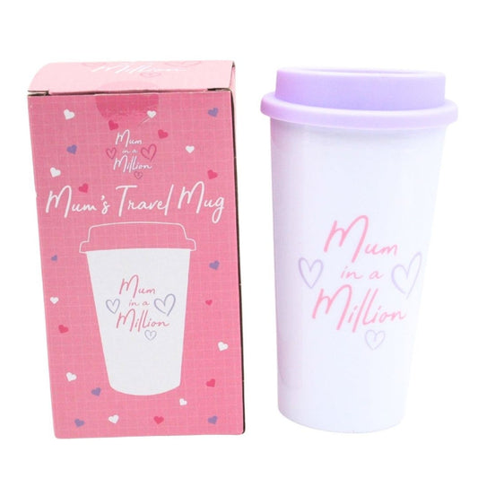 Mum in a million travel mug