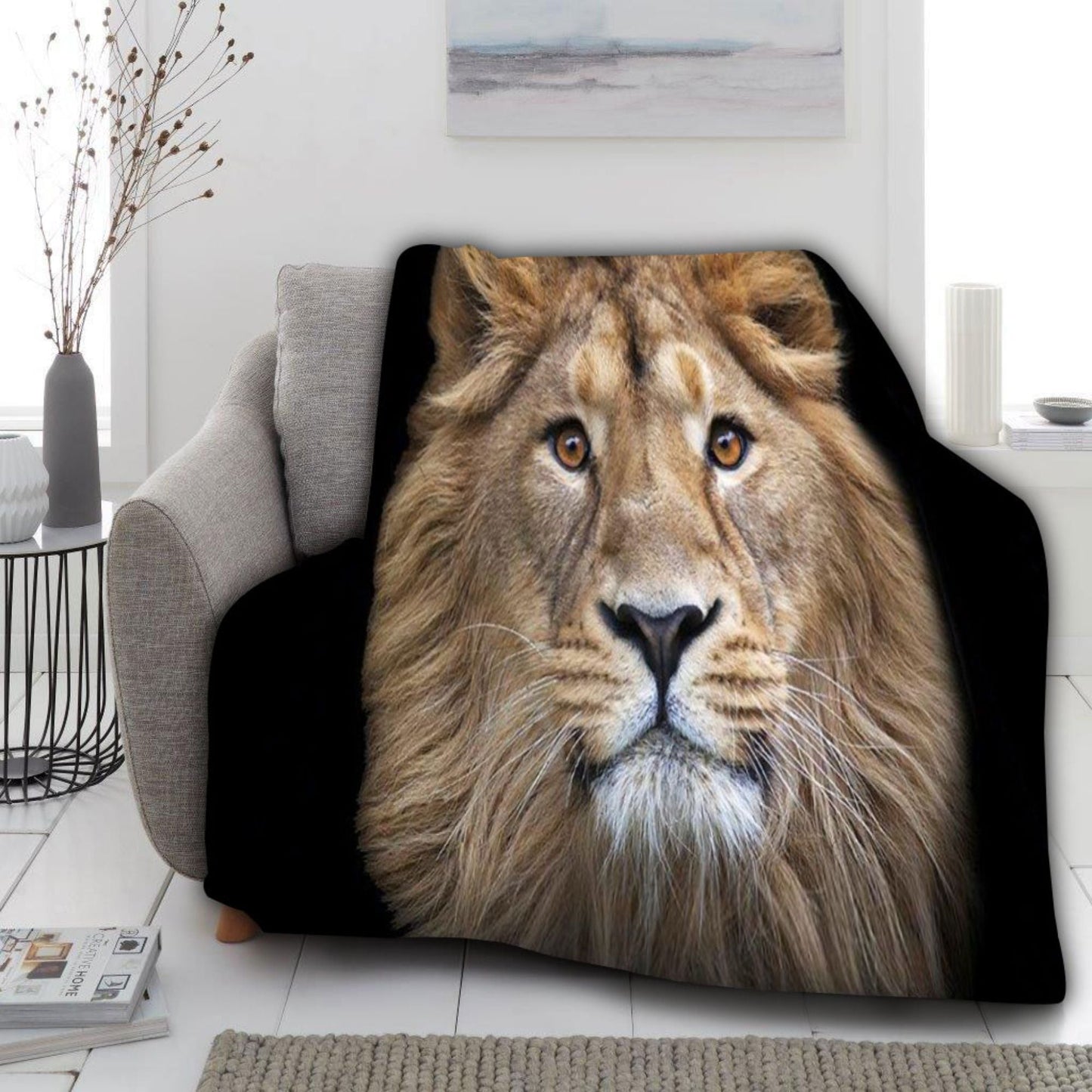3D ANIMAL THROW