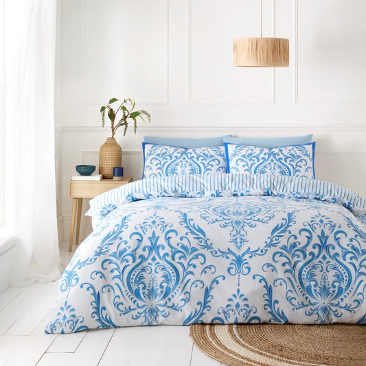 Damask Pattern Duvet Set