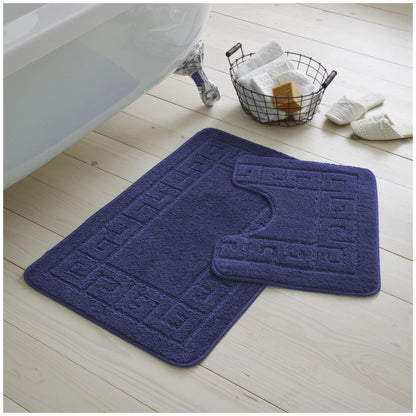 Greek Bath Mat Set