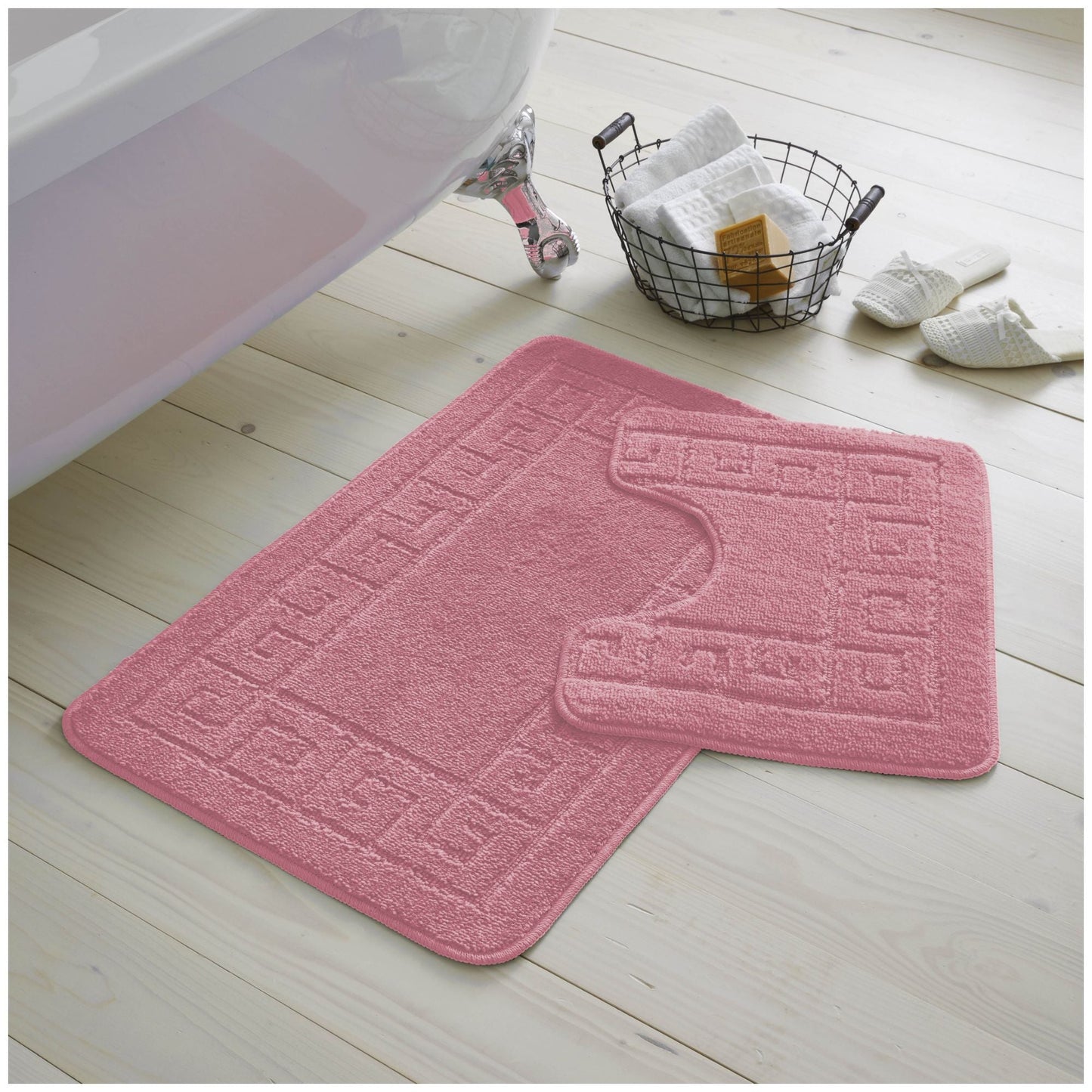 Greek Bath Mat Set