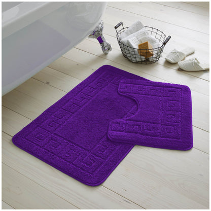 Greek Bath Mat Set