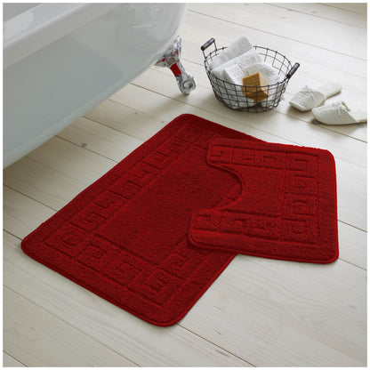 Greek Bath Mat Set