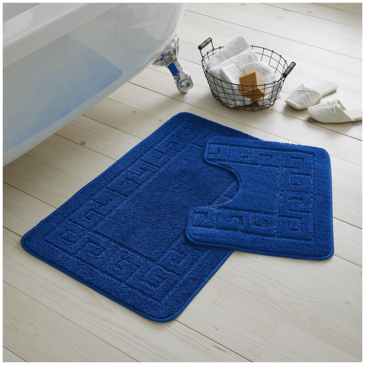 Greek Bath Mat Set