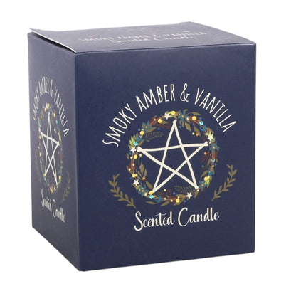 Solstice Wreath Smoky Amber & Vanilla Candle