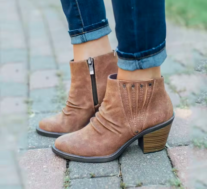 Vintage Chelsea Cowboy Ankle Boots