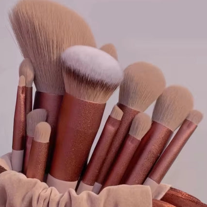 Soft Makeup Brushes Set