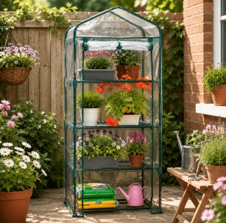4 Tier Mini Greenhouse Cover