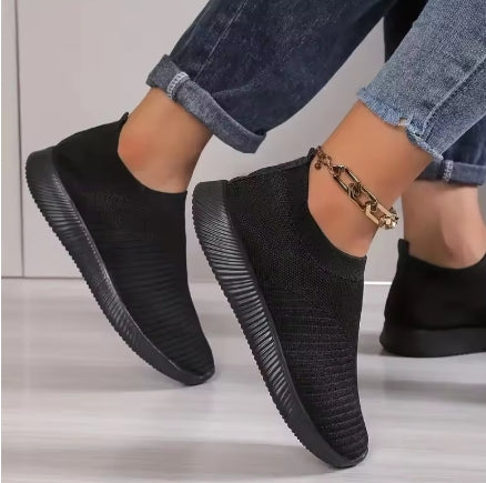 Ladies Lightweight Sock Trainers