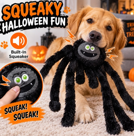Halloween Spider Dog Toy 37cm