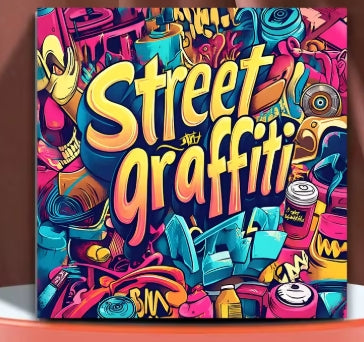 Graffiti Colouring Book