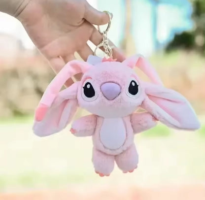 Stitch / Angel Plush Keyring