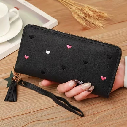 Womens Long Clutch Purse Wallet
