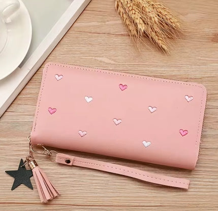 Womens Long Clutch Purse Wallet