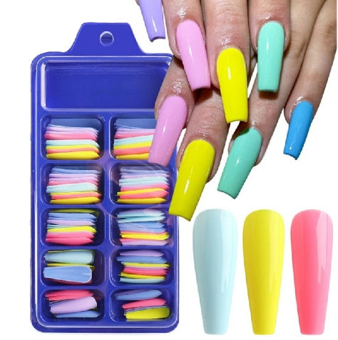 100 pcs Long Fake Nails