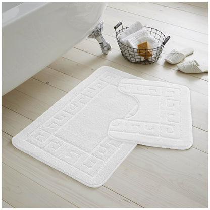 Greek Bath Mat Set