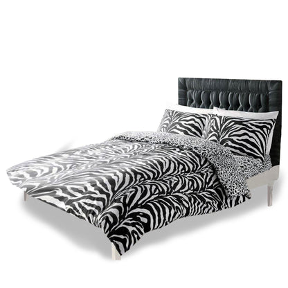 Zebra Print Duvet Set