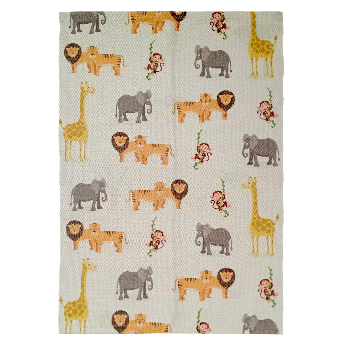 Safari Animal Printed Rug