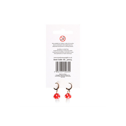 Toadstool Dangle Earrings