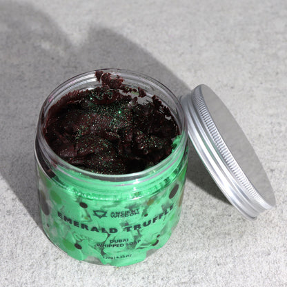 Dubai - Emerald Truffle Whipped Soap 120g