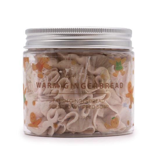 Warm Gingerbread Whipped Soap 120g