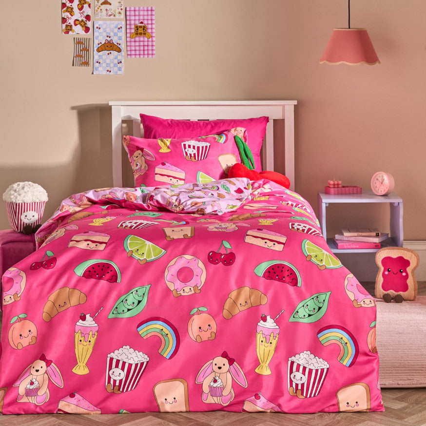 Sweetie Pies Print Duvet Cover Set