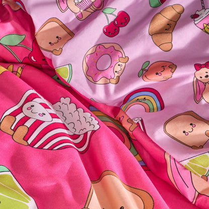 Sweetie Pies Print Duvet Cover Set