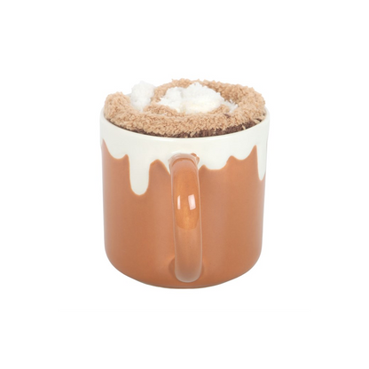 Cinnamon Roll Mug and Socks Set