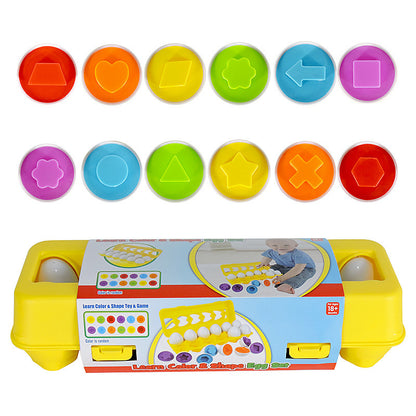 Baby Learning Educational Toy Smart Egg Shape Matching Sorter