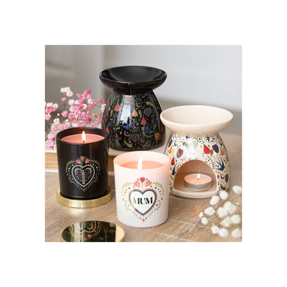 Midnight Bloom Black French Tulip Scented Candle