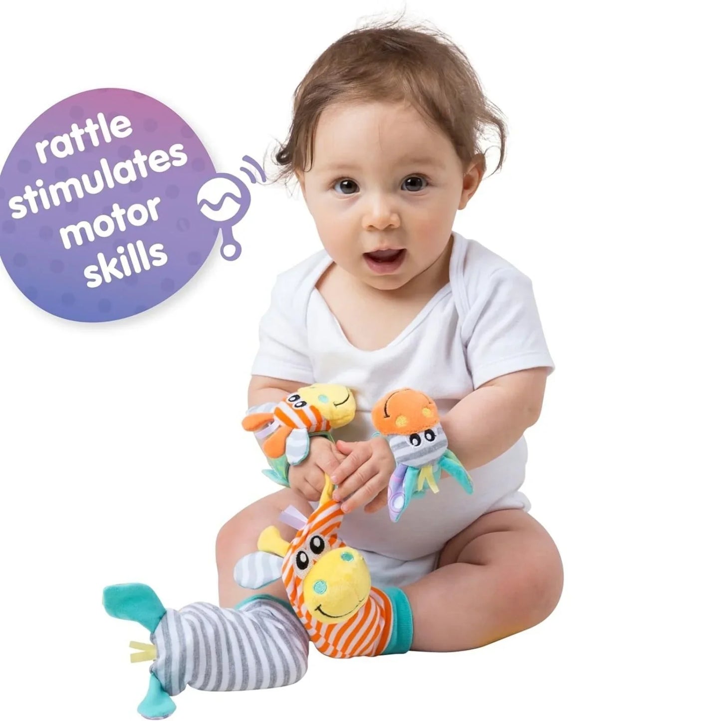 Playgro Jungle Wrist Rattle & Foot Finder