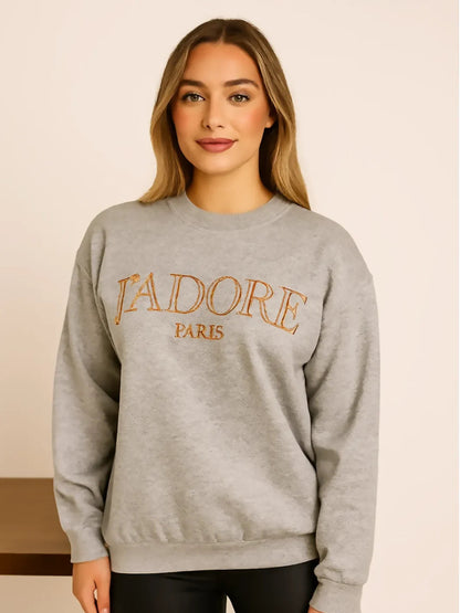 Ladies J’adore Paris Sweatshirt