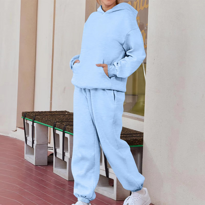 Womens 2 Piece Tracksuit Loungewear with Pockets