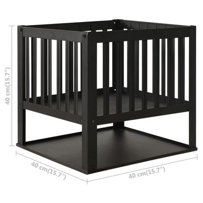 Fire Pit 40x40x40 cm Steel