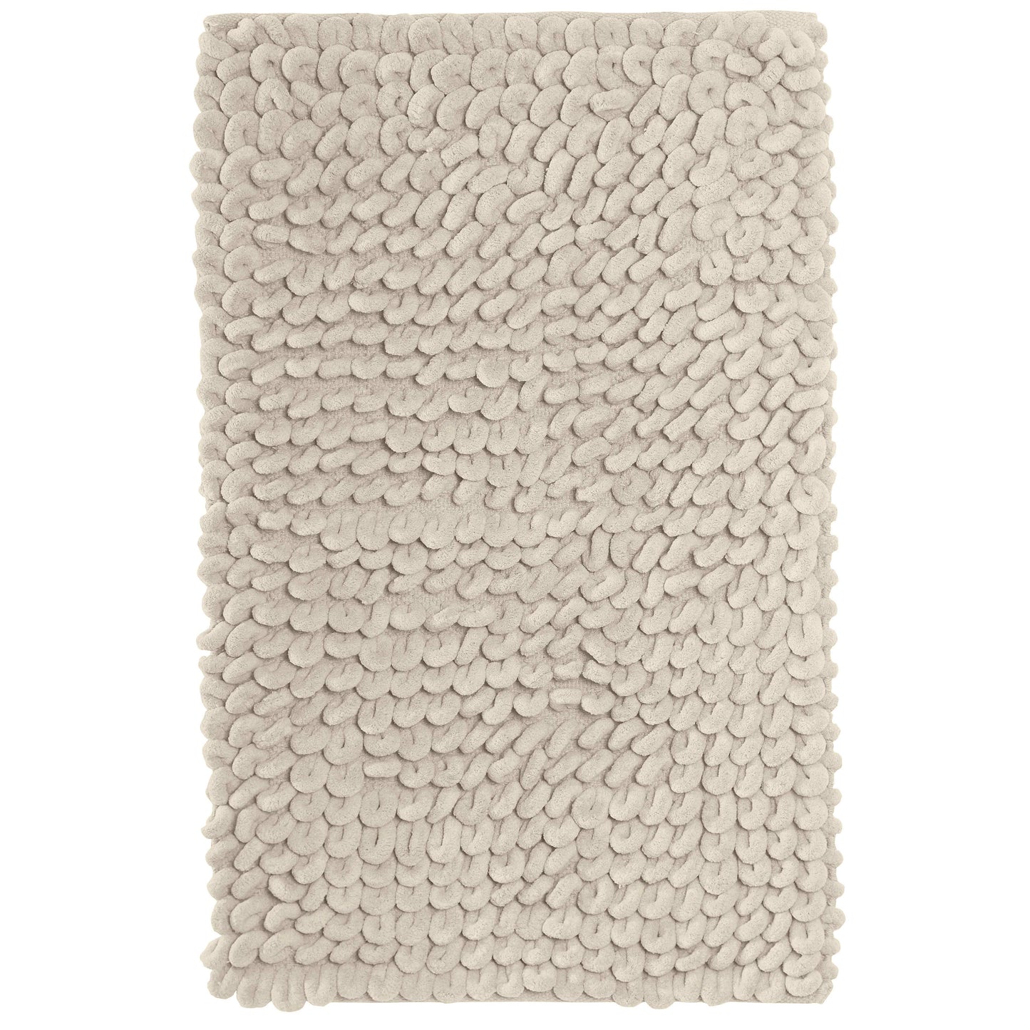 Jumbo Loop Bath Mat Non Slip Water Absorbent Mat