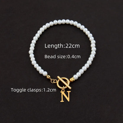 Artificial Pearl Anklet