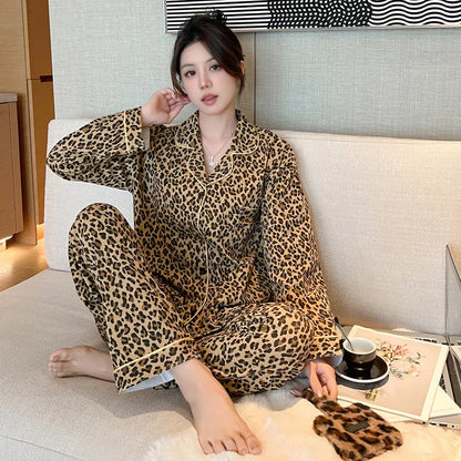 Purple Heart Sweet Style Sleepwear