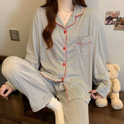 Purple Heart Sweet Style Sleepwear