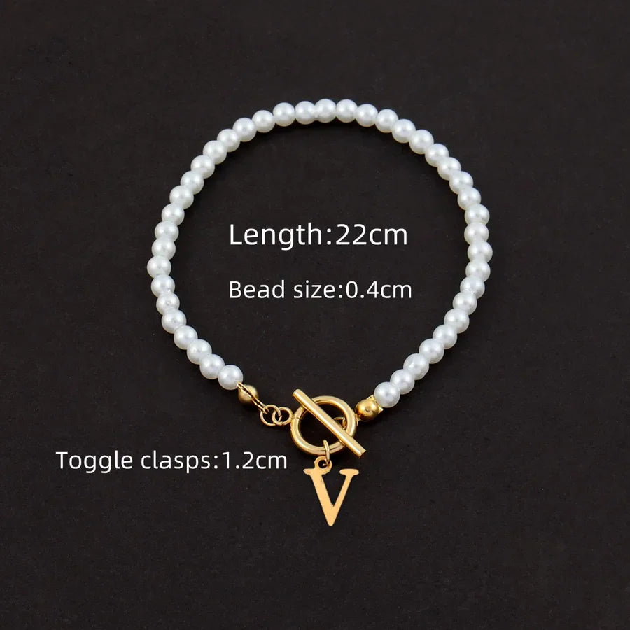 Artificial Pearl Anklet