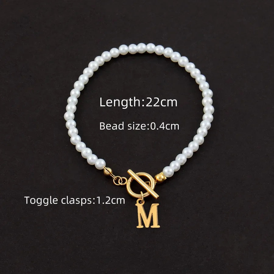 Artificial Pearl Anklet